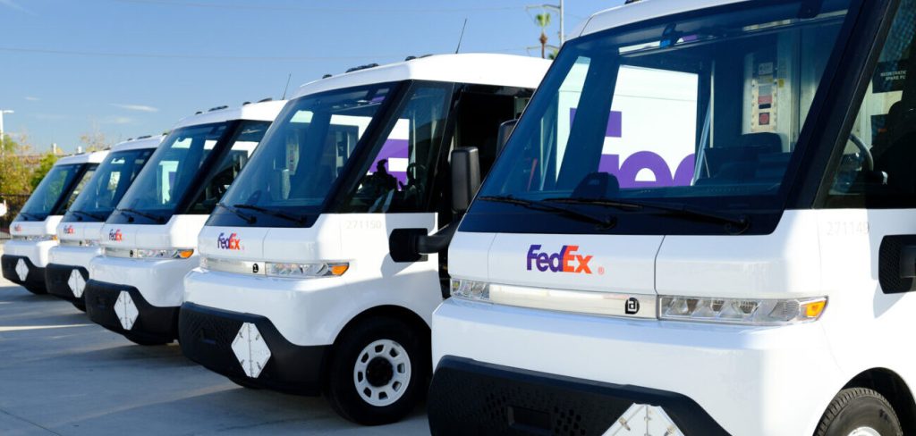 FedEx получил первые электрические малотоннажные фургоны BrightDrop