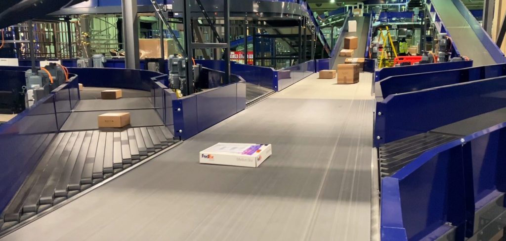 FedEx установила новую систему сортировки посылок в аэропорту Станстед