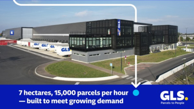 GLS открыла современный сортировочный хаб во Франции