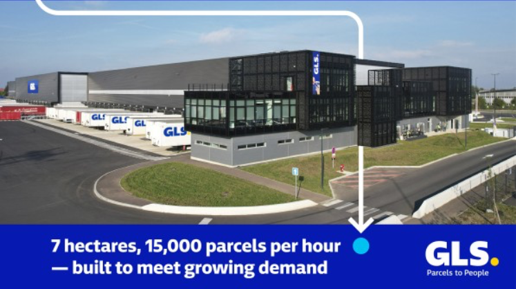 GLS открыла современный сортировочный хаб во Франции