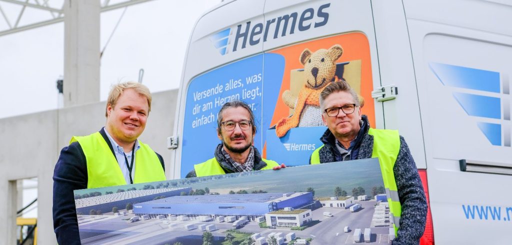 Hermes Germany представила планы строительства флагманского сортировочного центра в Дрездене
