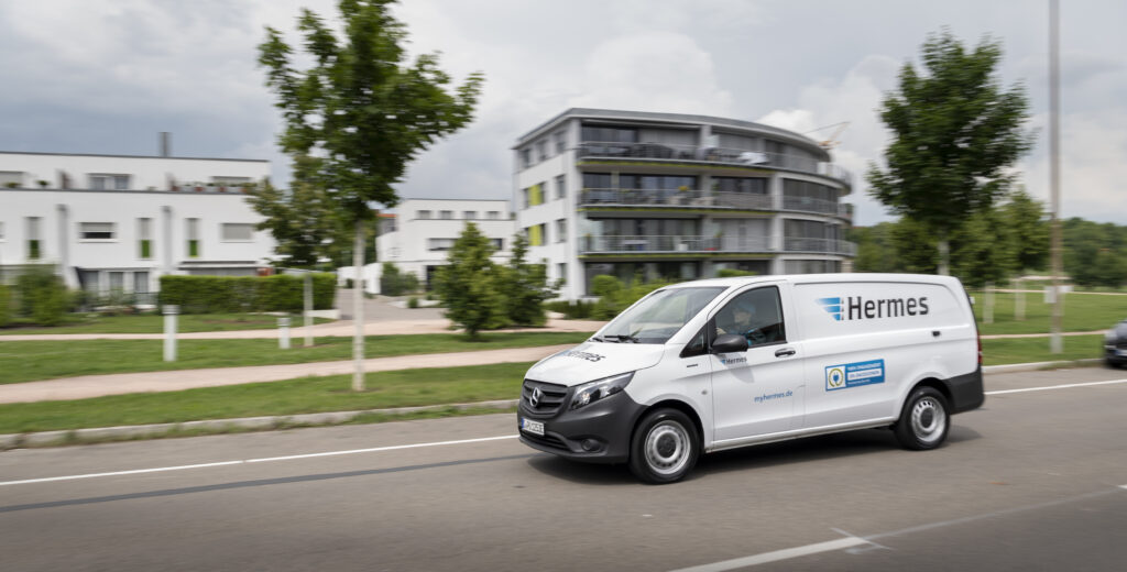 Hermes делает ставку на электромобили для автопарка в Великобритании