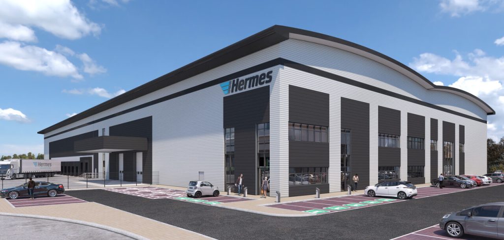 Hermes откроет ключевой распределительный центр в графстве Кент