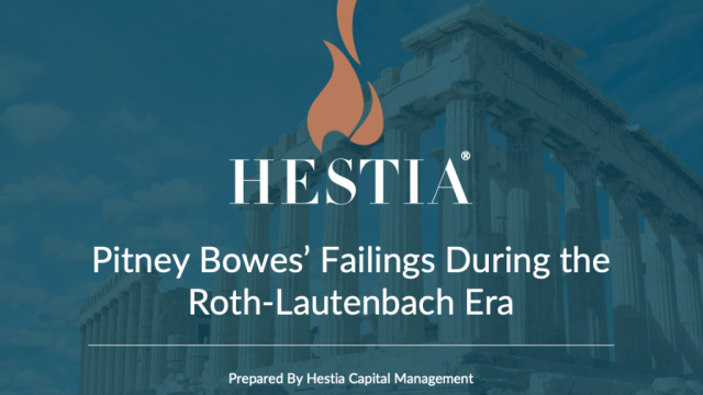 Hestia выдвинула семь кандидатов в совет директоров Pitney Bowes
