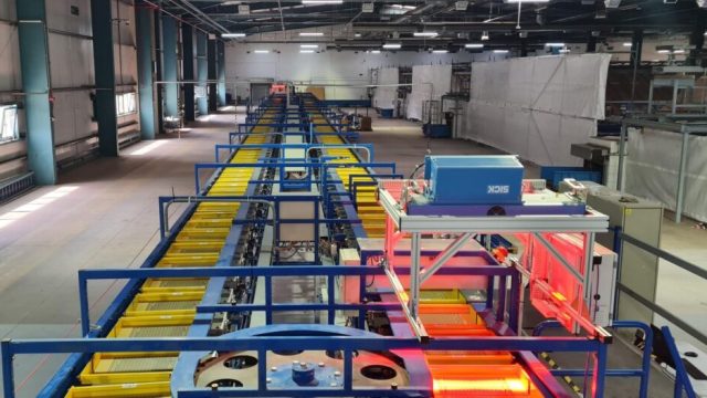 Hexapole завершила установку сортировщика малогабаритных посылок на втором объекте Yodel
