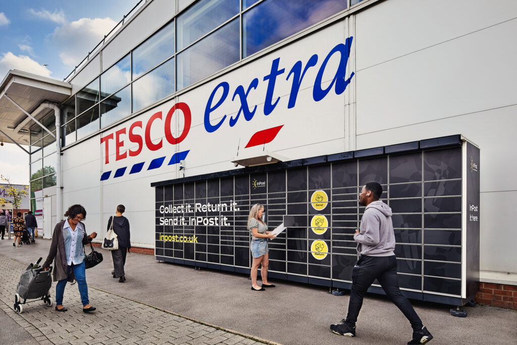 InPost заключила соглашение с Tesco об установке постаматов на 500 объектах