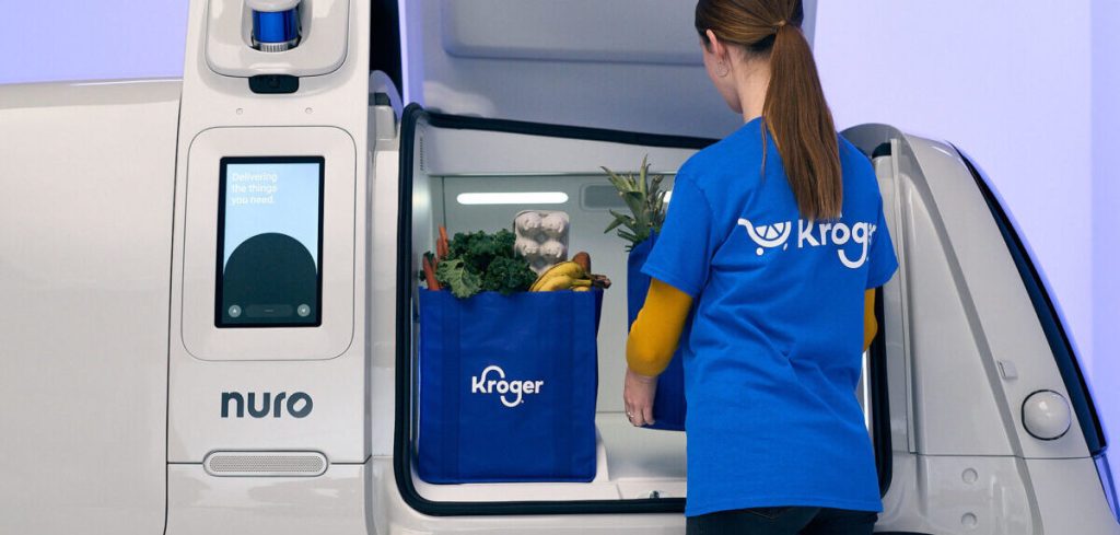 Kroger и Nuro представили автономный автомобиль третьего поколения для доставки продуктов