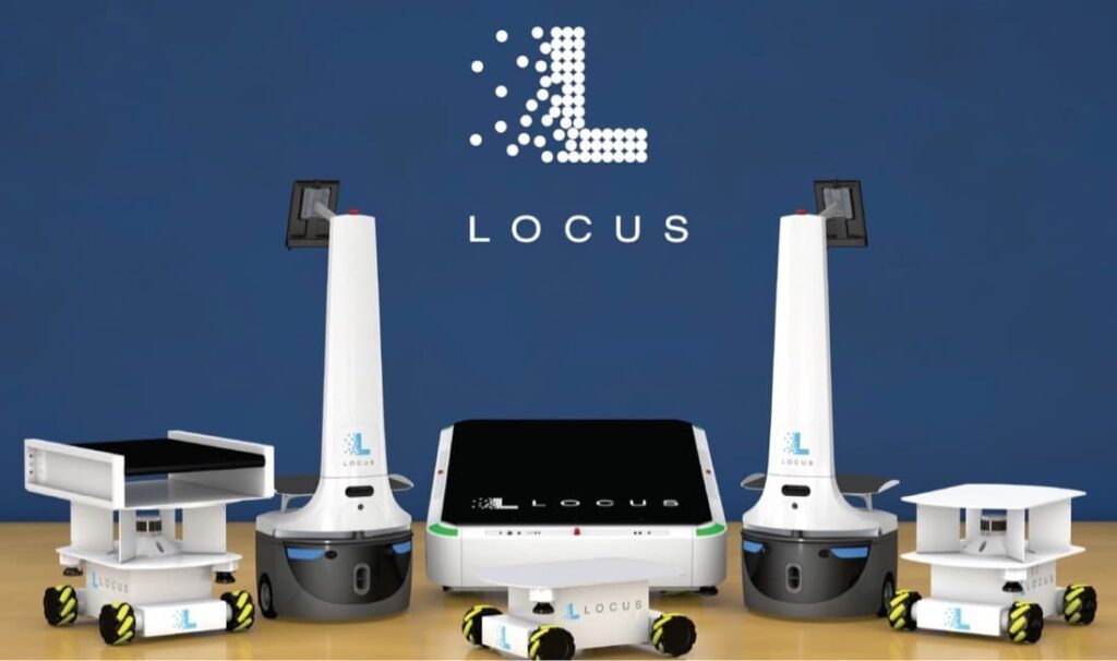 Locus Robotics представила двух автономных мобильных роботов