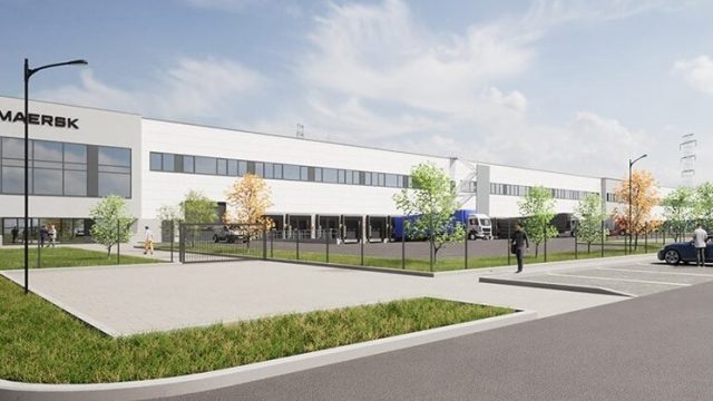 Maersk построит в Германии склад площадью 43 000 м²