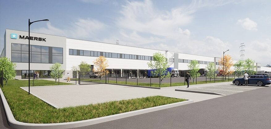 Maersk построит в Германии склад площадью 43 000 м²