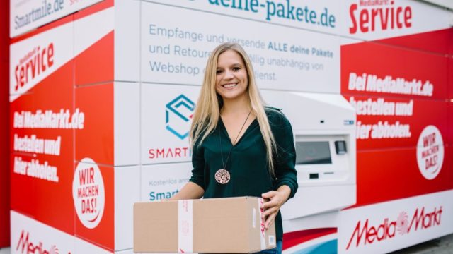 MediaMarktSaturn тестирует автоматизированный постамат Smartmile