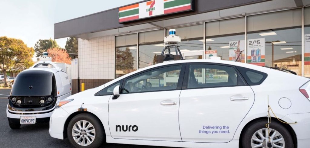 Nuro и 7-Eleven запускают коммерческую доставку беспилотными автомобилями в Калифорнии