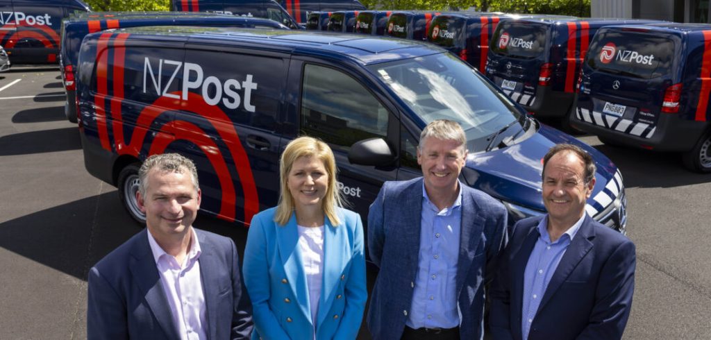NZ Post приобретает 60 электрических фургонов
