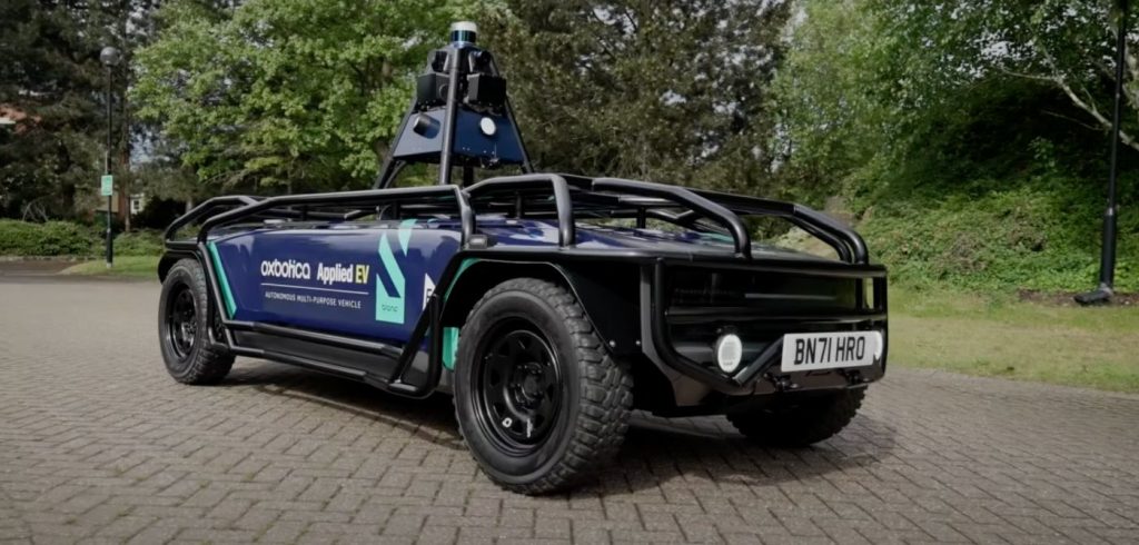 Oxbotica вывела на дороги Европы первый полностью автономный электромобиль без людей на борту