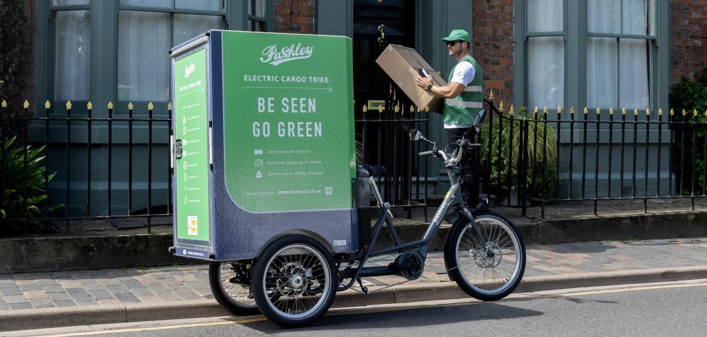 Pashley начала производство электрических грузовых трициклов для доставки на последней миле