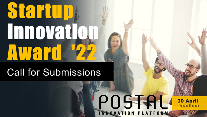 Postal Innovation Platform принимает заявки на премию Startup Innovation Award 2022
