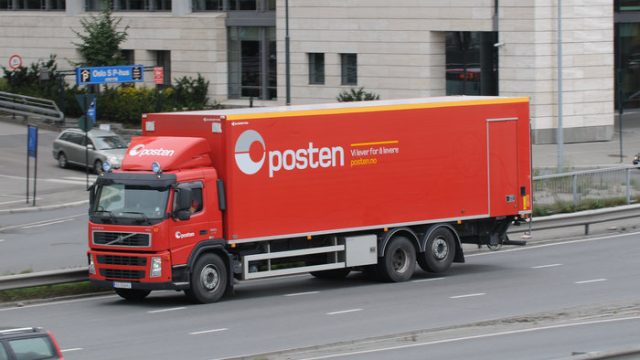 Posten Norge запустила услугу отправки посылок из дома