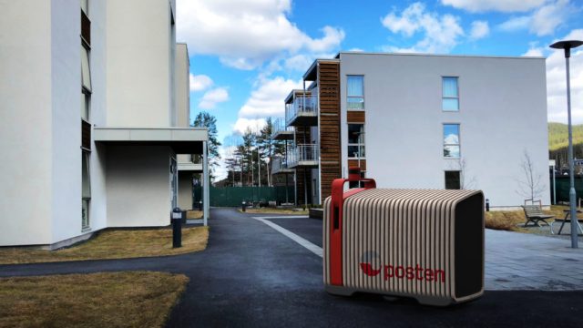 Posten Norge разработает автономного робота для доставки посылок