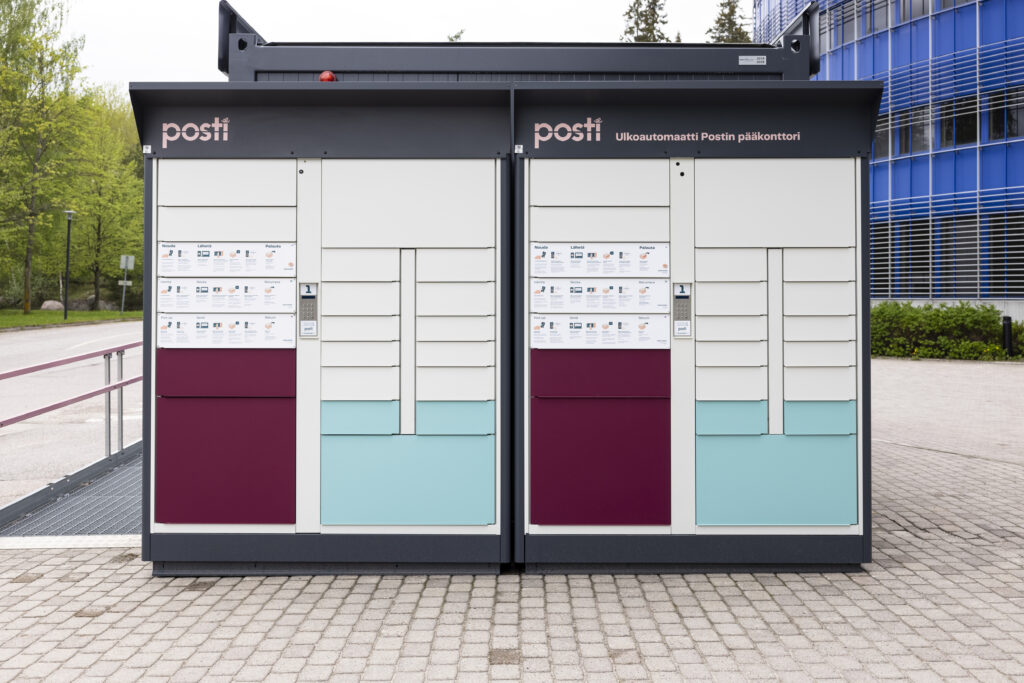 Posti разрабатывает уличные постаматы вместе с финскими технологическими партнёрами