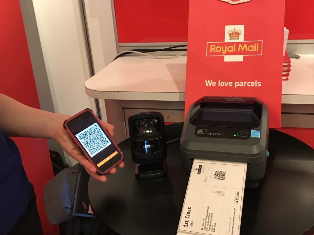 Royal Mail расширила сервис печати этикеток для возврата на сеть Post Office