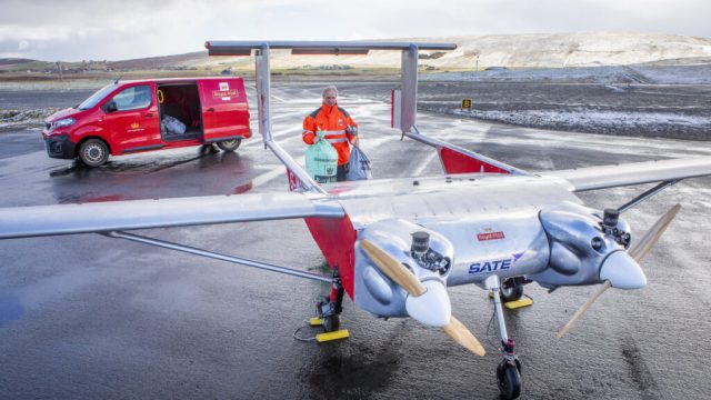 Royal Mail создаст 50 маршрутов для доставки почты дронами в удалённые районы