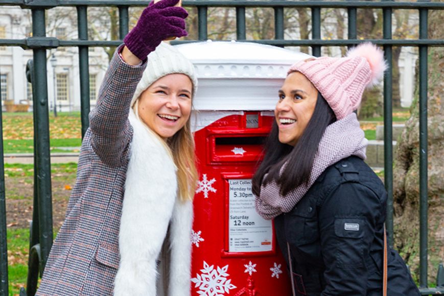 Royal Mail установила поющие почтовые ящики к праздничному сезону