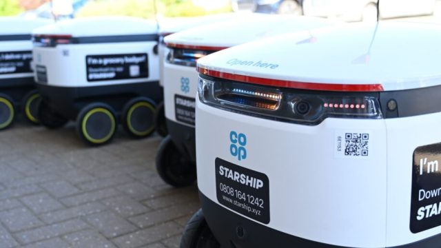 Starship расширяет партнёрство с Co-op и запускает автономную доставку в Нортгемптоншире