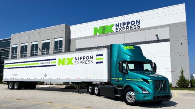 Nippon Express вывела на дороги США свой первый электрический грузовик