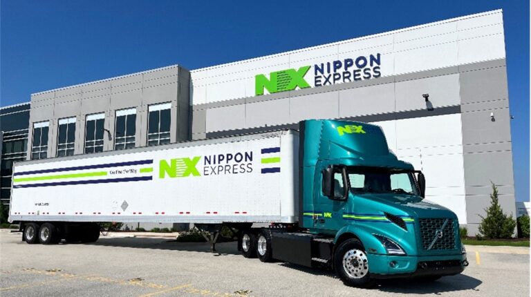 Nippon Express вывела на дороги США свой первый электрический грузовик