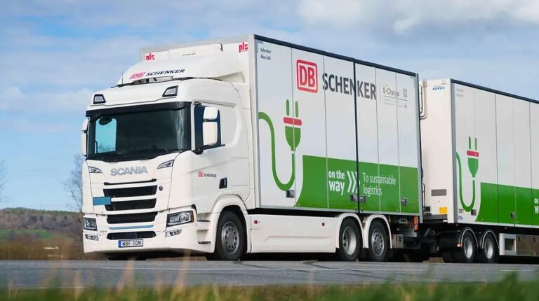 DB Schenker запустила электрогрузовик для перевозок на дальние расстояния без выбросов