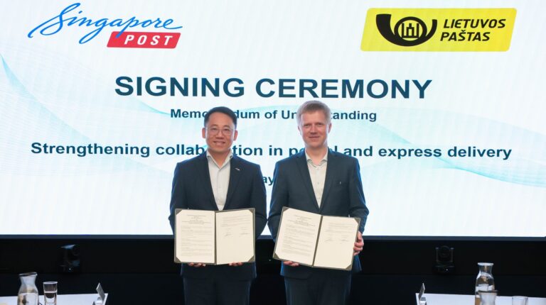 SingPost и Lithuania Post укрепляют международное партнёрство
