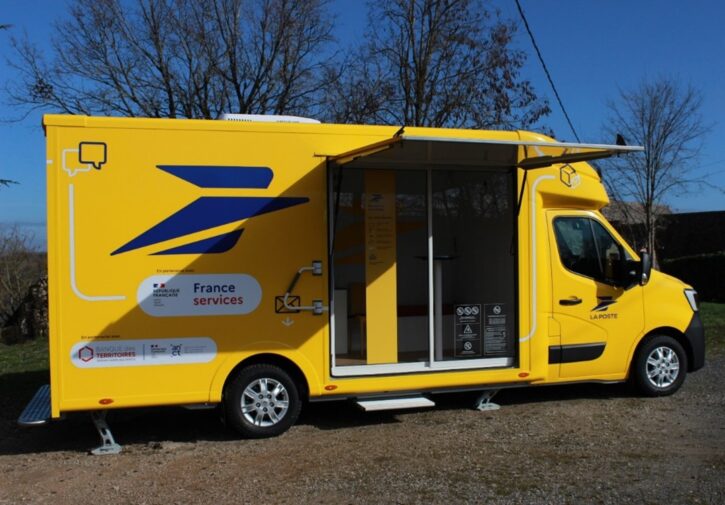 La Poste начала испытания мобильных почтовых отделений для доставки в сельской местности