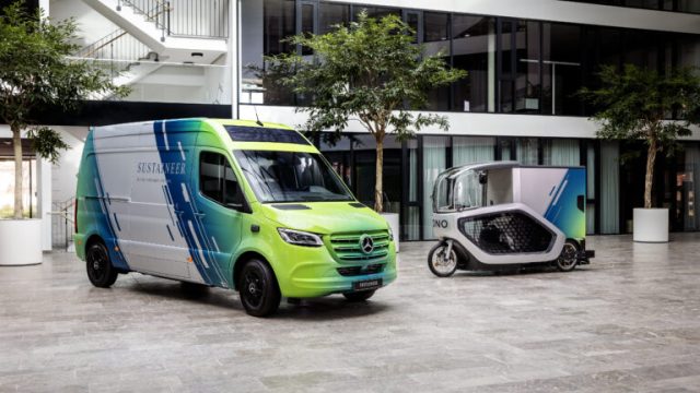 Mercedes-Benz развивает экологичное решение Sustaineer для доставки на последней миле