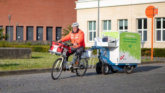 bpost расширила экологичную доставку на весь Лёвен