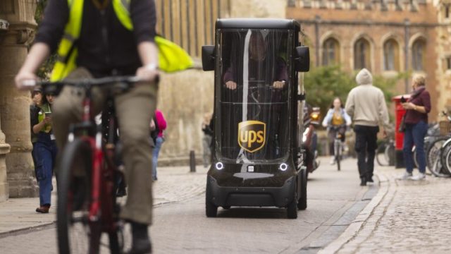 UPS открыла в Великобритании микрохаб для электрических грузовых квадроциклов