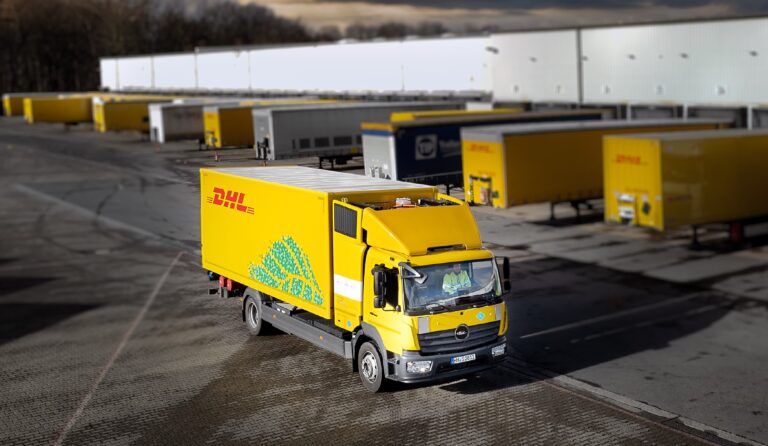 DHL Freight тестирует водородный грузовик в Германии