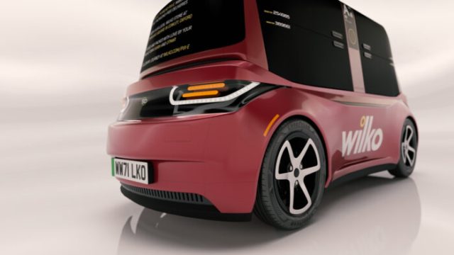 StreetDrone представила автономный автомобиль для доставки с брендингом Wilko