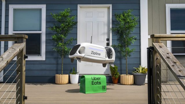 Uber и Zipline планируют довести число автономных доставок дронами в США до 1 млн в день к 2029 году