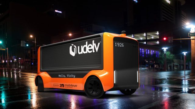 Udelv получила контракт ВВС США на исследование системы автономной доставки запчастей