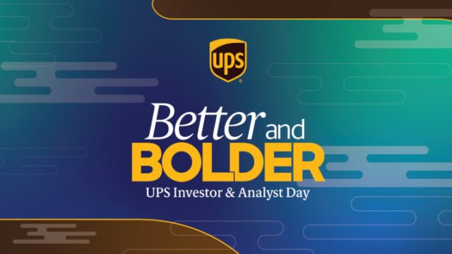 UPS представила стратегические инициативы и финансовые цели на три года