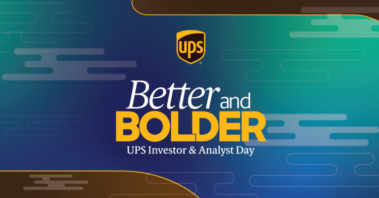 UPS представила стратегические инициативы и финансовые цели на три года