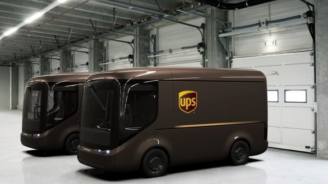 UPS протестирует электрические грузовики в Париже и Лондоне