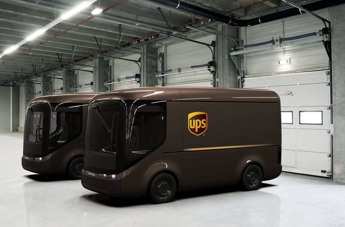 UPS протестирует электрические грузовики в Париже и Лондоне