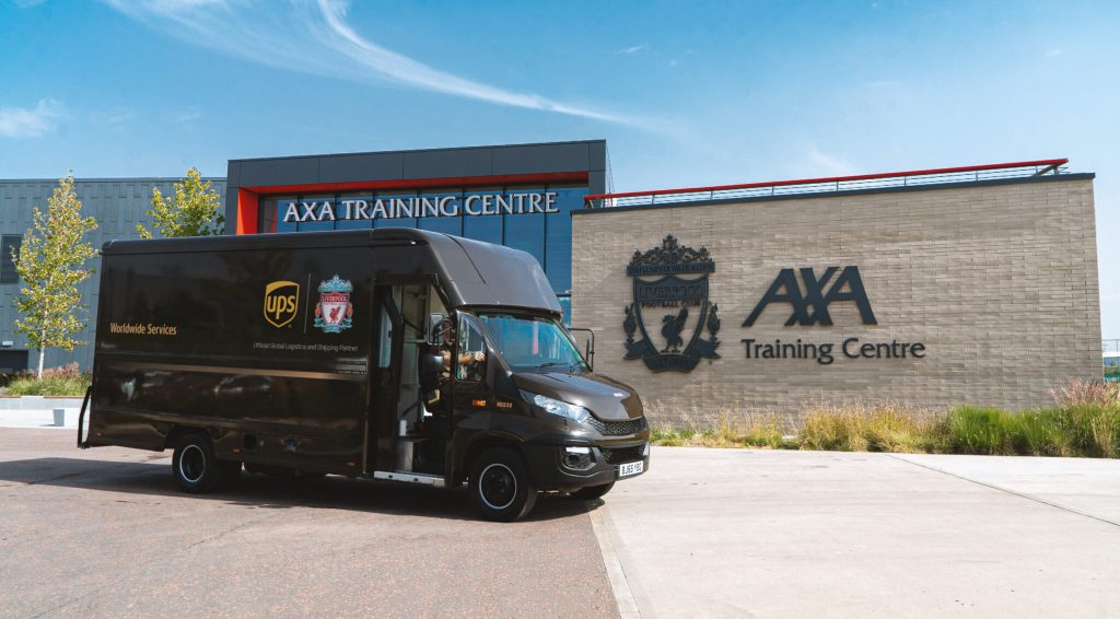 UPS стала партнёром футбольного клуба Liverpool