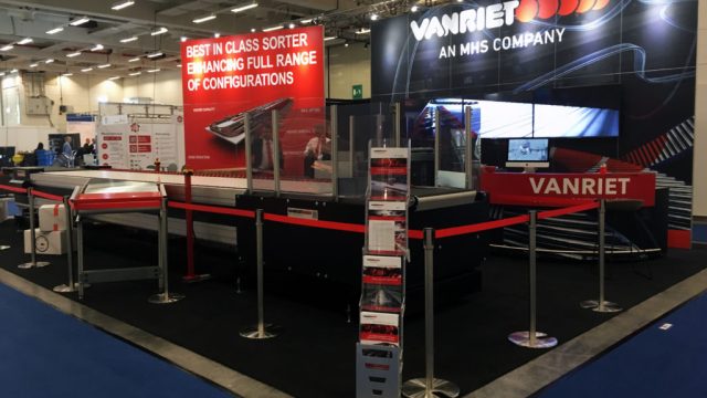VanRiet представит сортировщик HC Sorter в работе на выставке POST-EXPO 2018