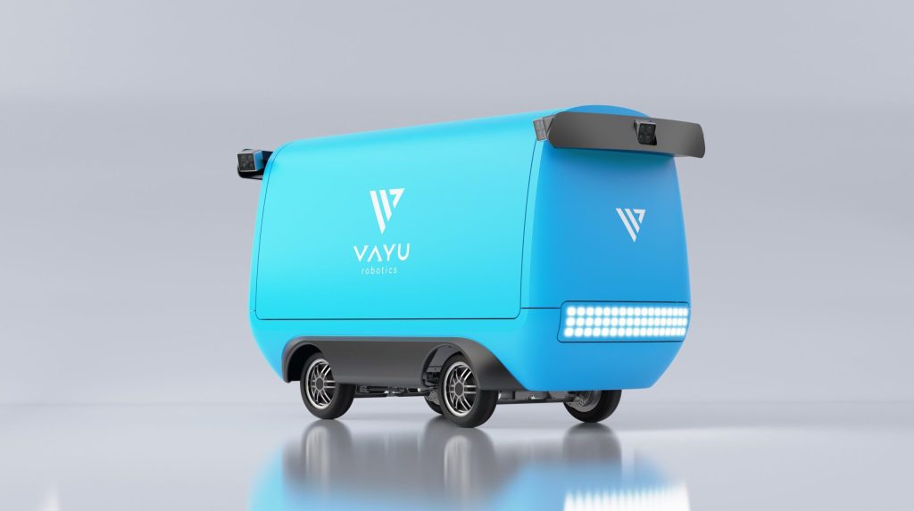 Vayu Robotics представила первого в мире дорожного робота-доставщика на базе ИИ