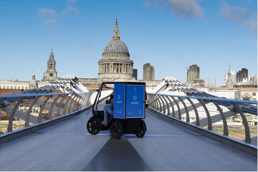 Vok Bikes и Stuart Delivery запускают в Лондоне сервис краткосрочной аренды электрических грузовых велосипедов нового поколения
