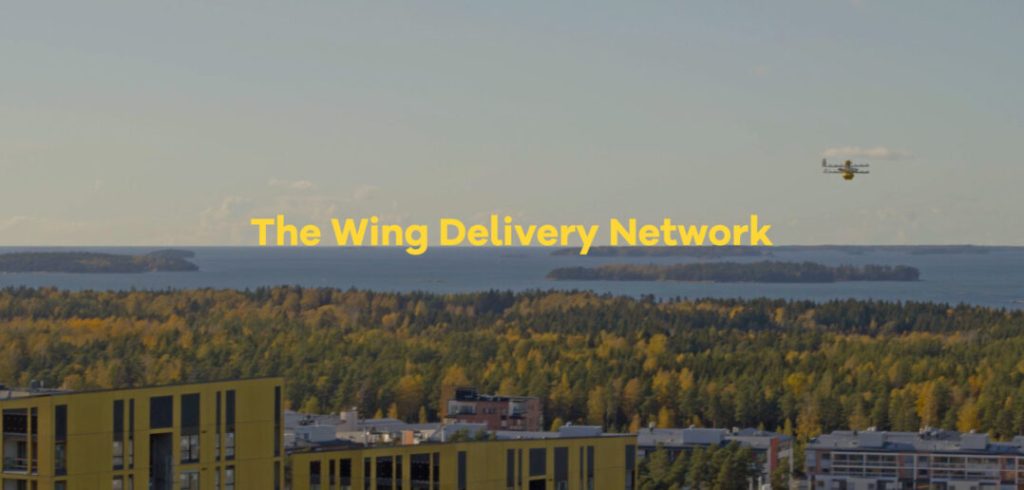Wing разрабатывает децентрализованную систему доставки дронами