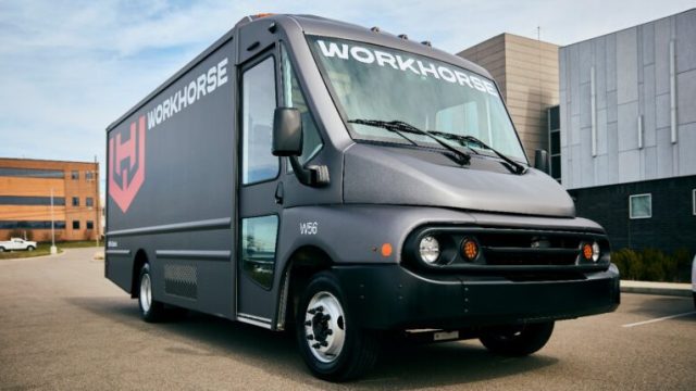 Workhorse получила заказы на электрические фургоны для доставки посылок