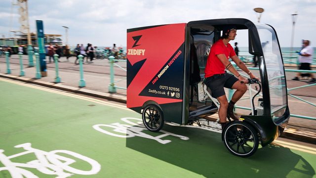 Zedify запустила доставку грузовыми велосипедами в день заказа в Лондоне